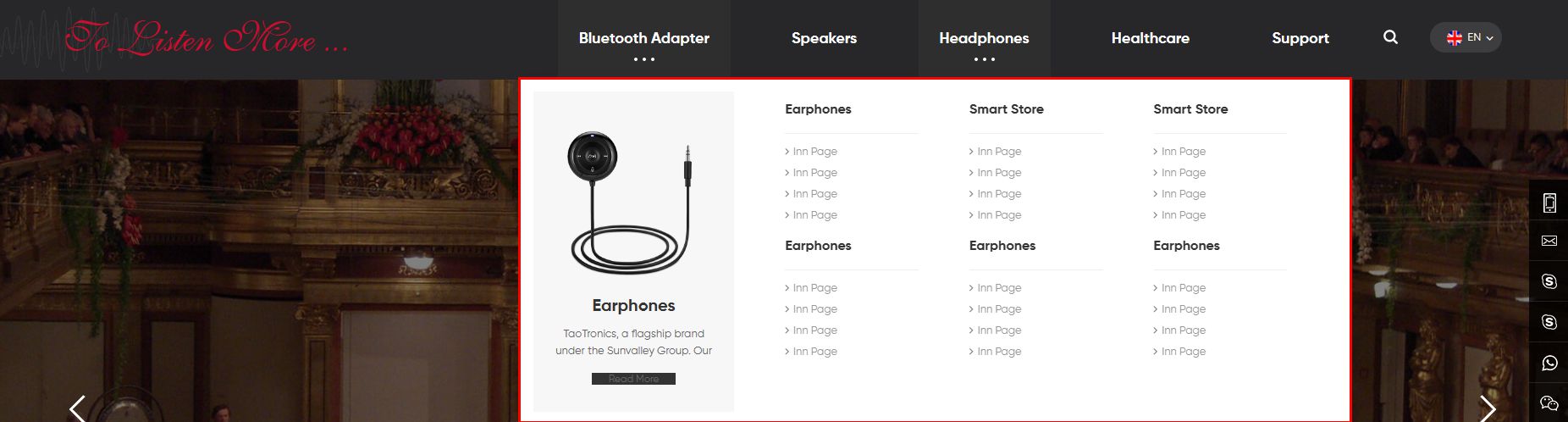 横排三列展示（图左固定+文字布局）——篇幅窄宽度居中