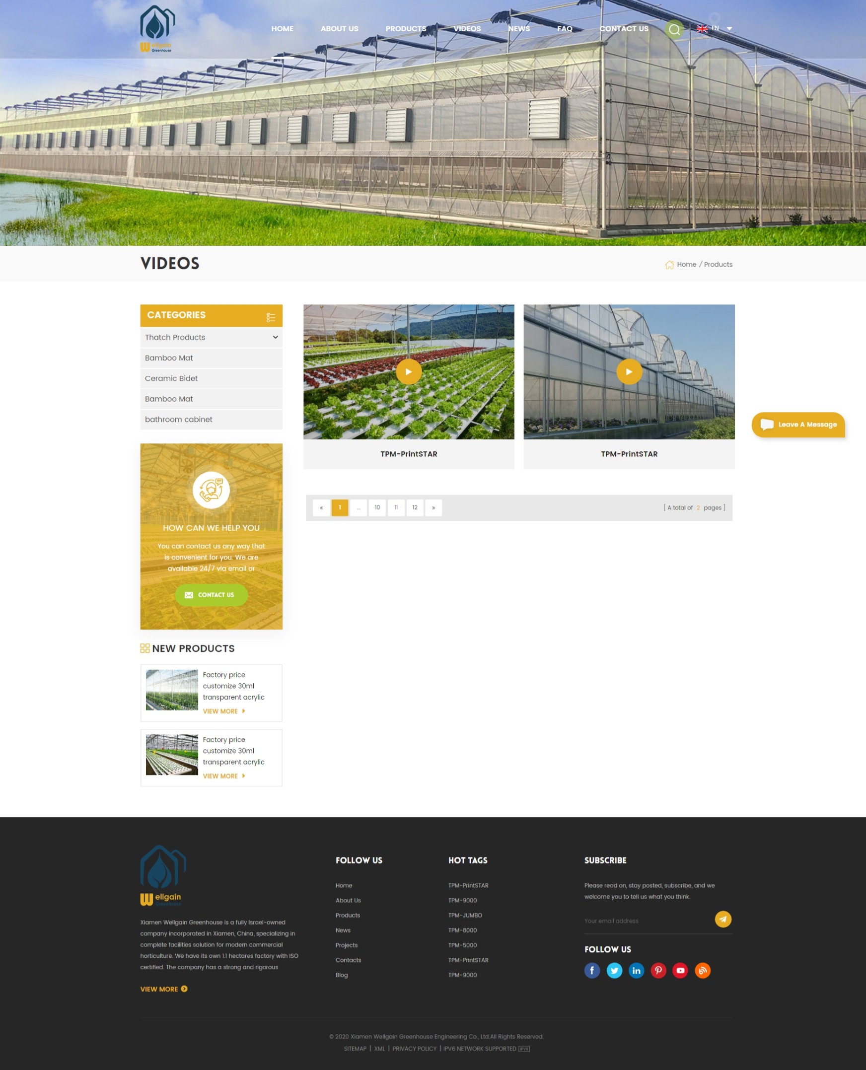 视频列表（一排两个布局）有侧边栏-右