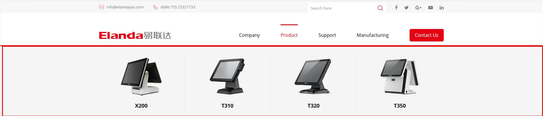 横排四列展示（图+文字上下布局）——篇幅窄宽度居中